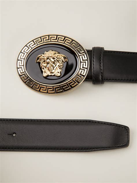 versace colection men's belt|versace belt men medusa.